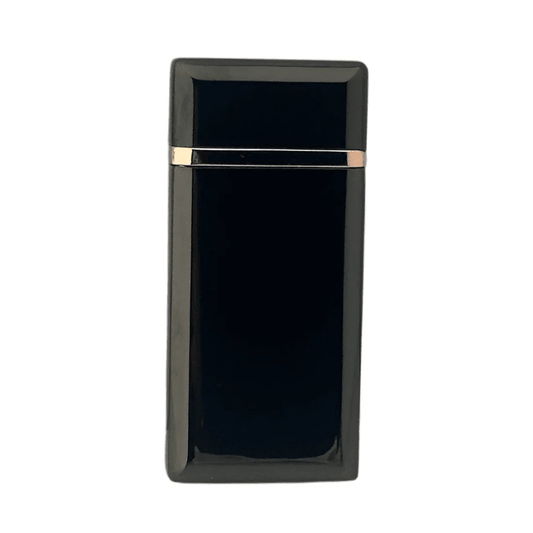Чорна мінімалістична електронна USB-запальничка