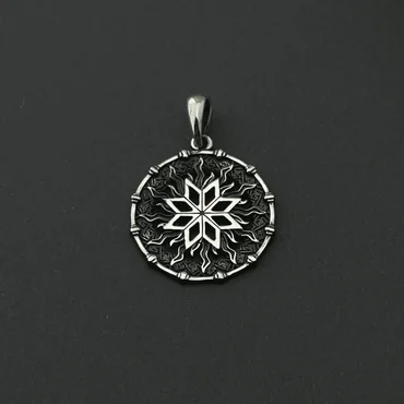 Подвеска Алатырь в солнце - зображення 1