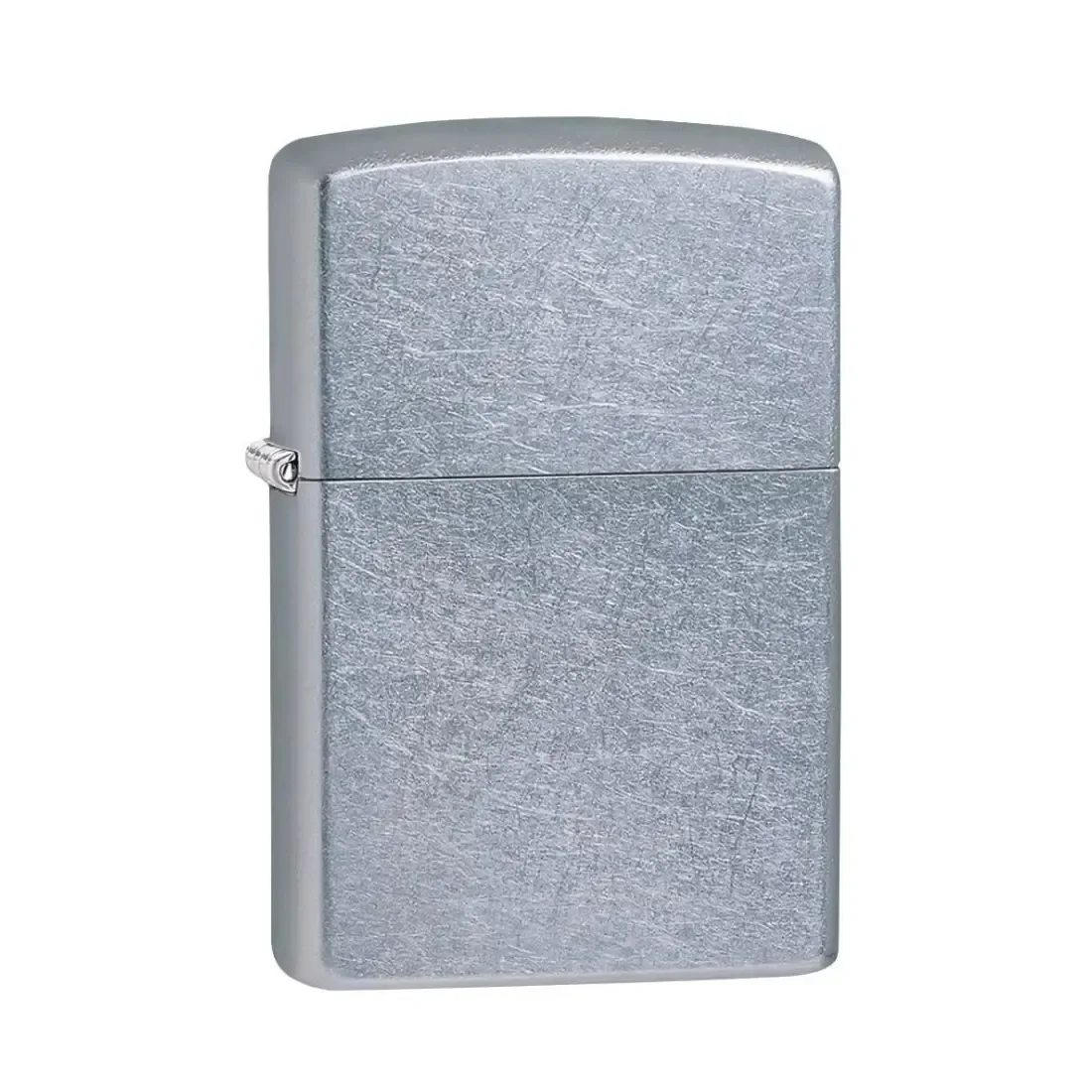 Класична срібляста запальничка Zippo з матовим покриттям — ідеальна для персонального гравіювання