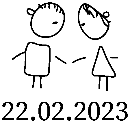 хлопчик та дівчина, дати