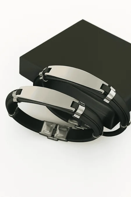Парні браслети Zorit black - зображення 1