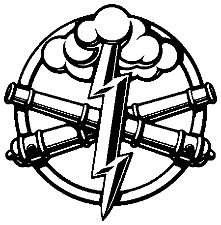 Беретний Знак Ракетних військ та артилерії ЗСУ