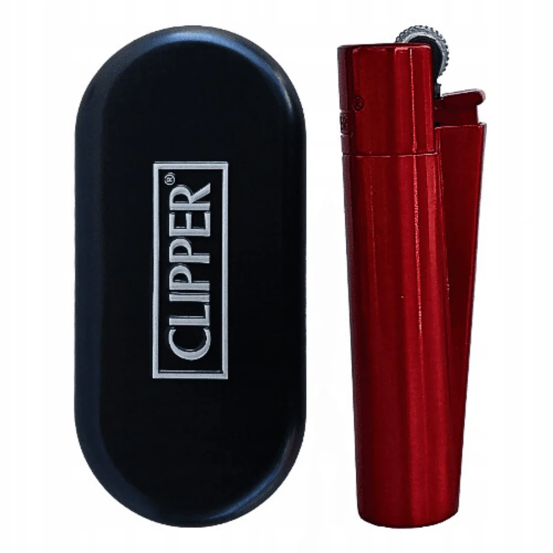 Подарункова упаковка з запальничкою Clipper Metall Red Devil