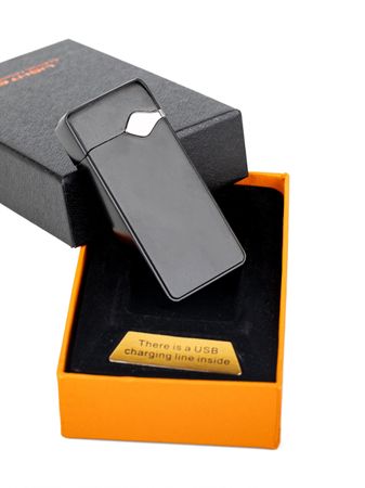 Запальничка електроімпульсна USB  Вlack - зображення 1