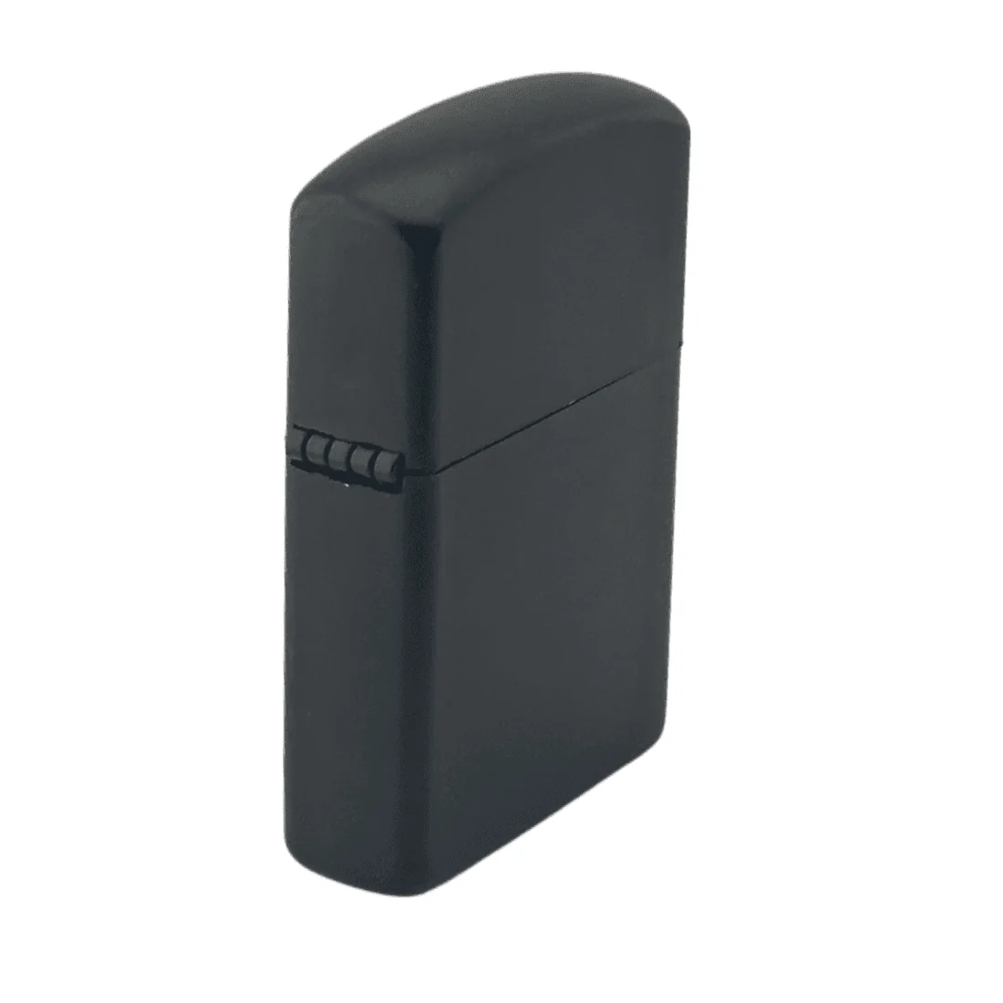 Чорна USB-запальничка імпульсна, вид збоку