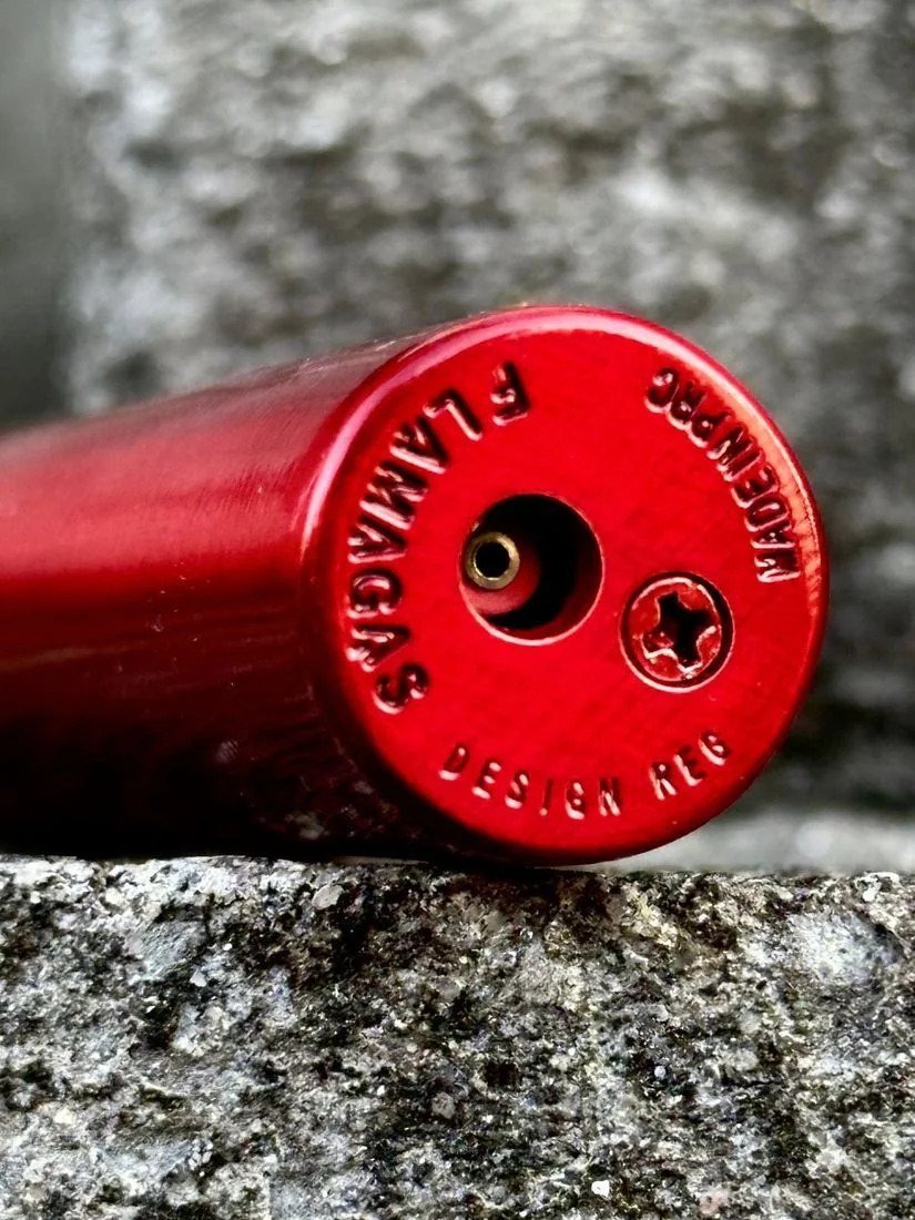 Нижня частина запальнички Clipper Metall Red Devil з клапаном для заправки