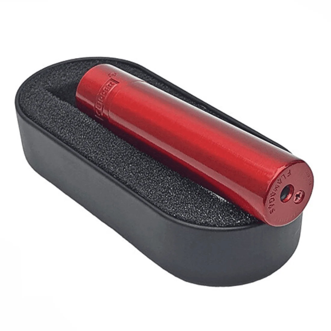 Запальничка Clipper Metall Red Devil у подарунковій коробці, металева червона