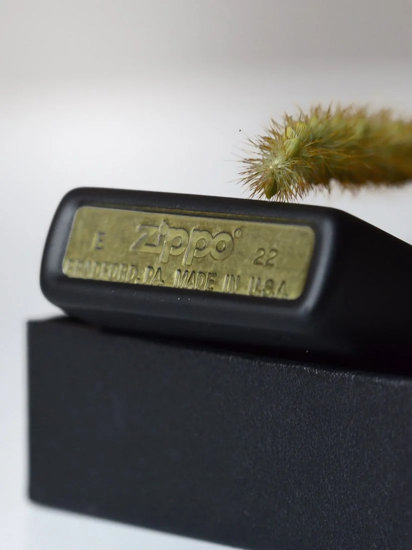 Запальничка Zippo Black Matte оригінал