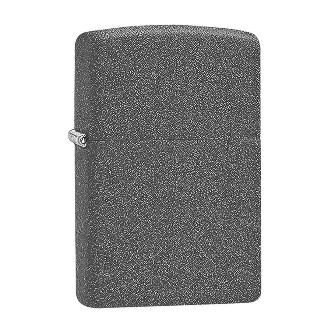 Zippo Iron Stone, вигляд ззаду, металевий корпус із покриттям Iron Stone