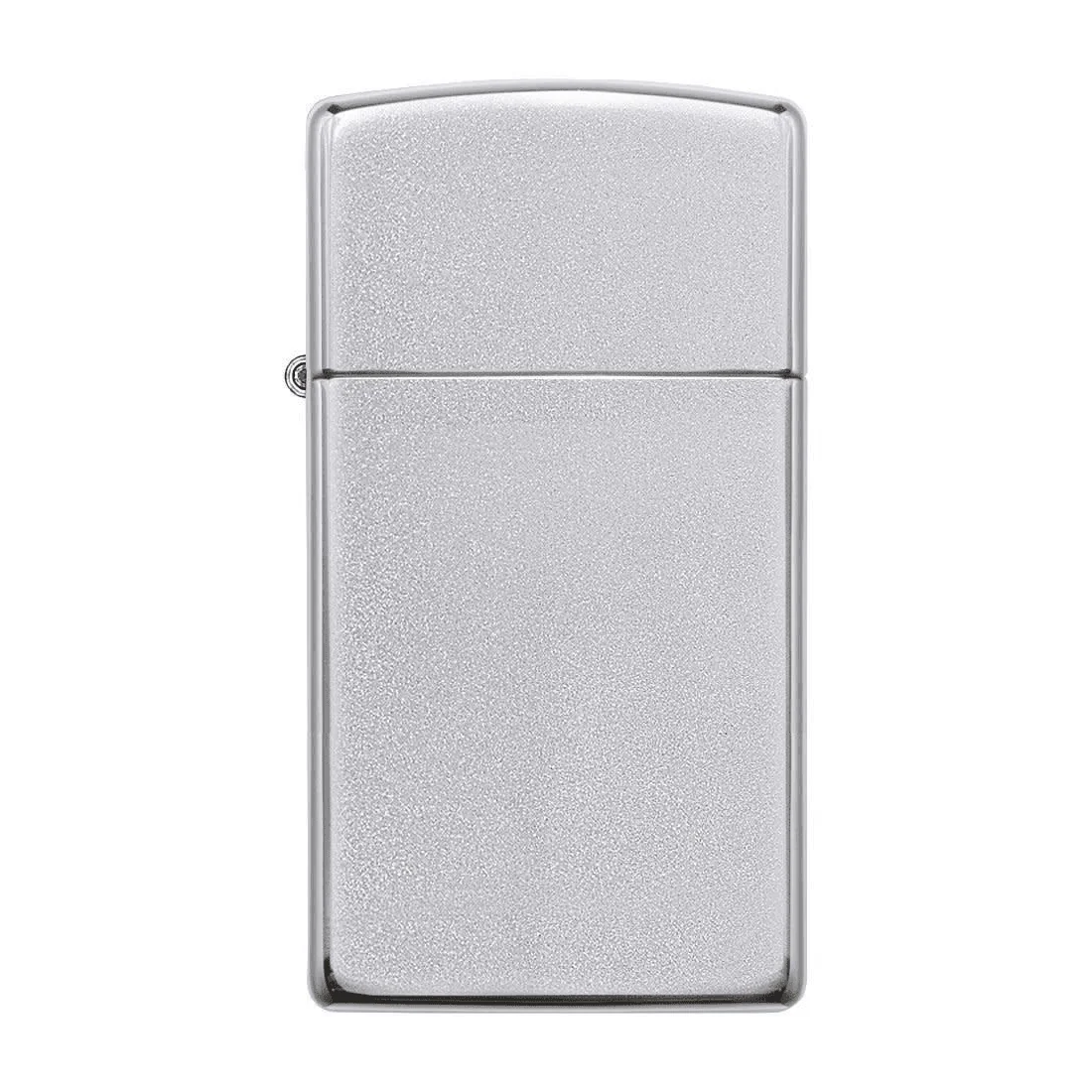 Zippo Slim Satin Chrome – класичний дизайн, виготовлено в США