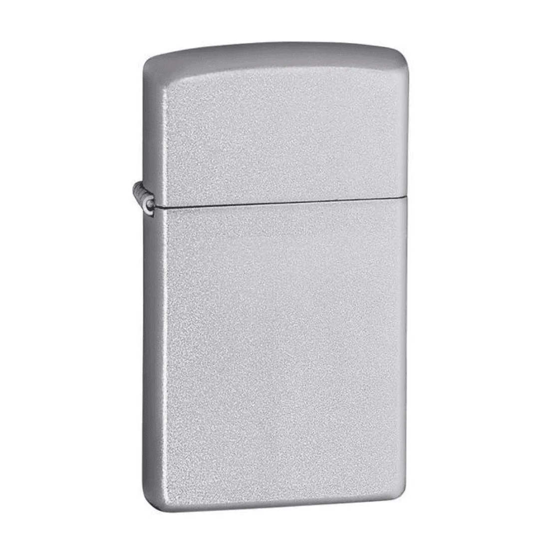 Запальничка Zippo Slim Satin Chrome – тонкий корпус у сатиновому хромі