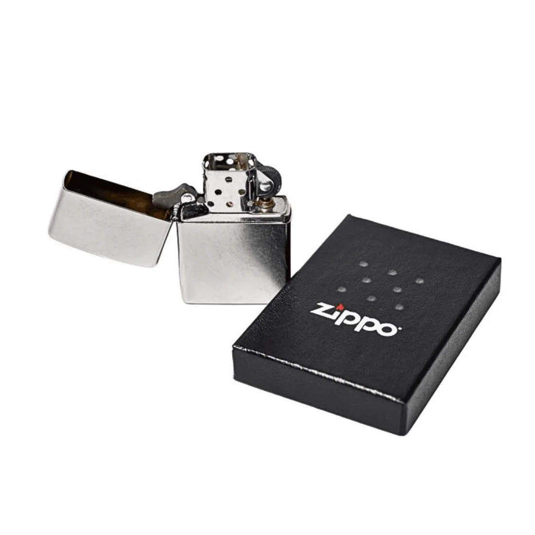 Запальничка Zippo Street Chrome з подарунковим набором